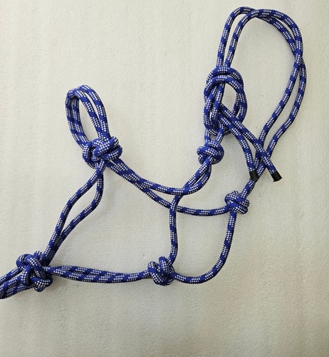 Rope halter headcollar natural - rope,