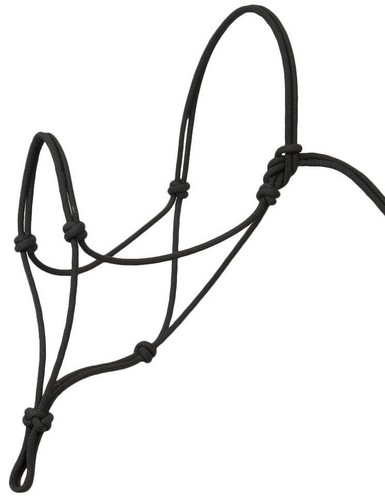 Rope halter headcollar - halter/headcollar, natural