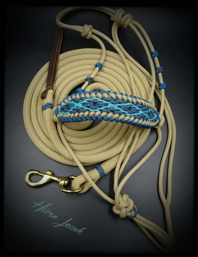 12ft lead rope halter natural - 12ft,