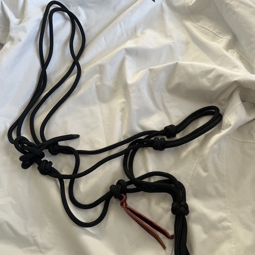 Rope halter headcollar natural - rope,