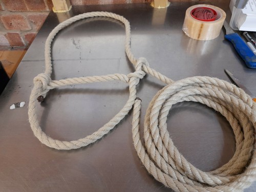 Rope halter head - rope, collar