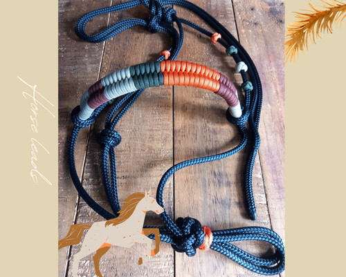 Rope halter natural - rope,