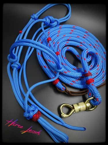 12ft lead rope halter - 12ft, natural