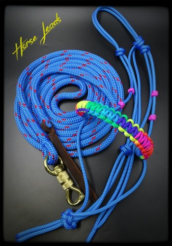 12ft lead rope halter natural - rope,